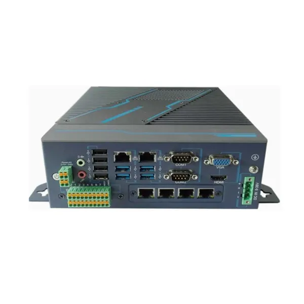 >China All-Aluminum Fan-Embedded Industrial Box PC for 4th-9th Gen CPU with Optional Expansion Slots Manufacturers, Suppliers - Yanyuetech.com