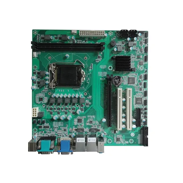 H310 Chip Industrial Micro ATX Motherboard 2LAN 6COM 10USB 4Slot(2 PCI) support 6th 7th 8th 9th CPU