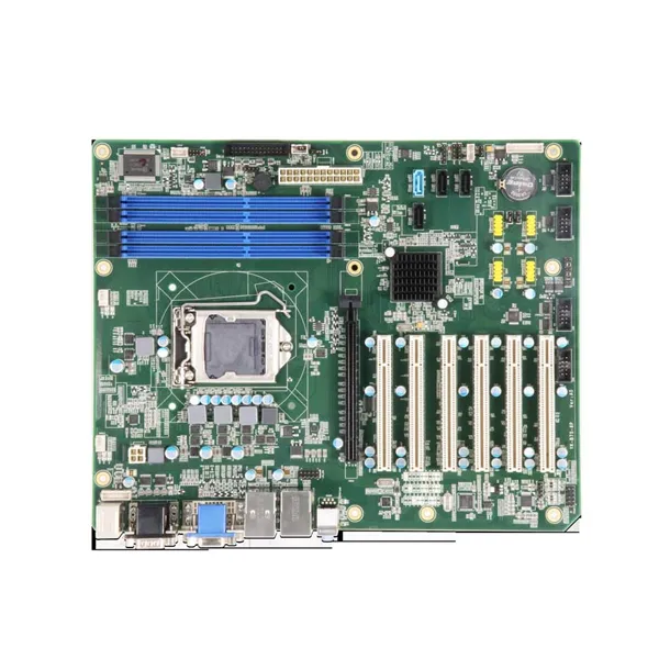 ATX Industrial Motherboard 6PCI B75 Chip 2LAN 6COM 12USB, 7 Slots(6PCI 1PCIEx16)