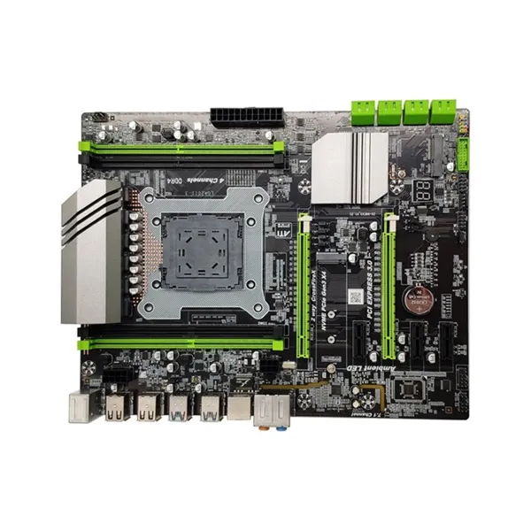 ATX motherboard Intel@ PCH C612 chip 1LAN/1COM/12USB 5 slots(2PCIEx16)