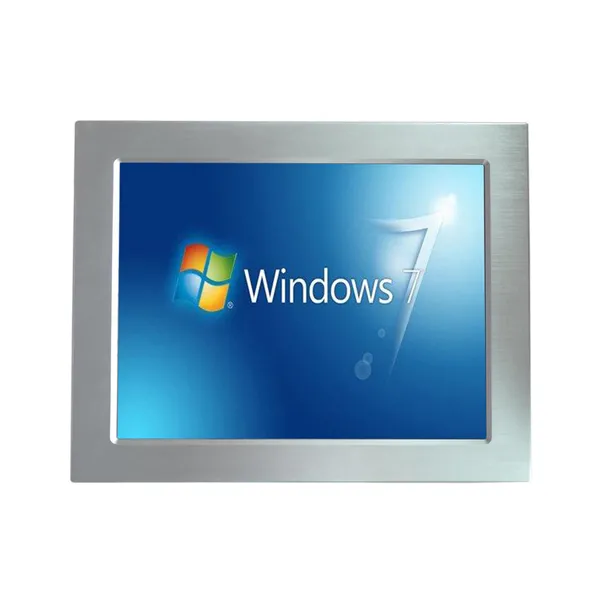 15 Inch Fanless Panel PC Resistive Touch Industrial computer, Optional capacitive touch