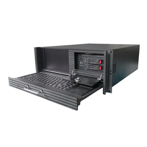 19" Standard Rackmount 4U IPC Support All Generations Of i3/i5/i7 Series CPU