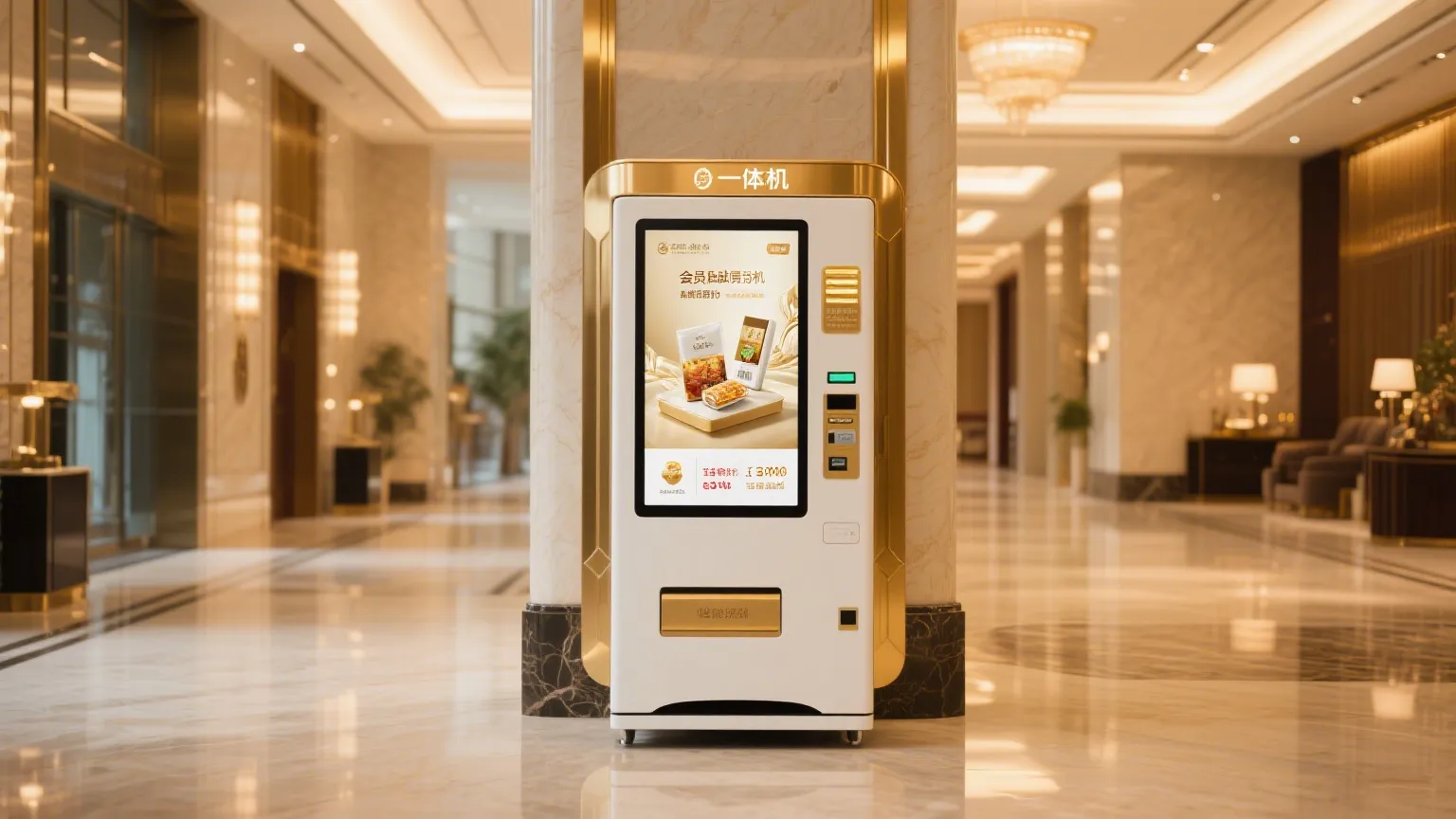 Application of Industrial Android All-in-One Machine in Vending Machine
