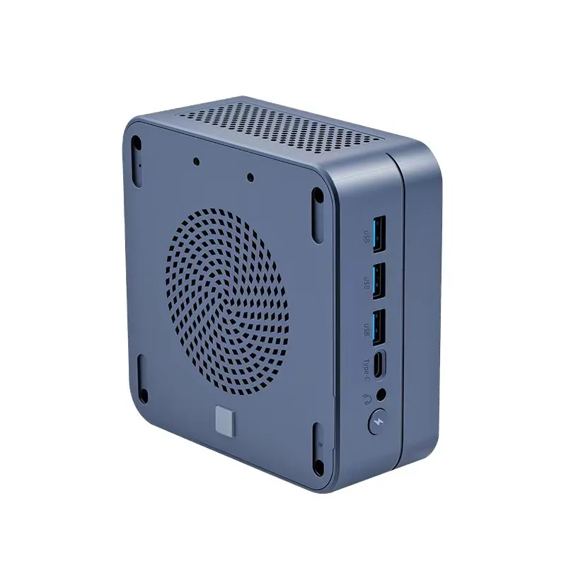 AMD low-power mini computer PC Cloud Terminal, Ryzen 7 series CPU, 2HDMI+DP display