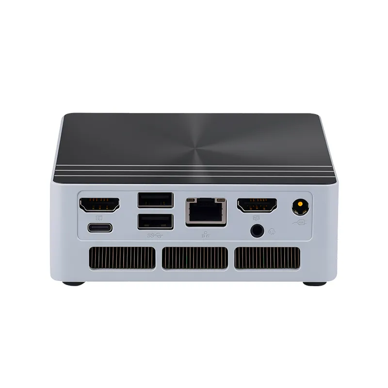 AMD low-power mini PC, cloud terminal, Ryzen series CPU, 2HDMI+TYPE C display